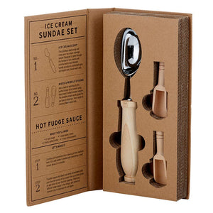 Ice Cream Scoop Book Box - Gift Set