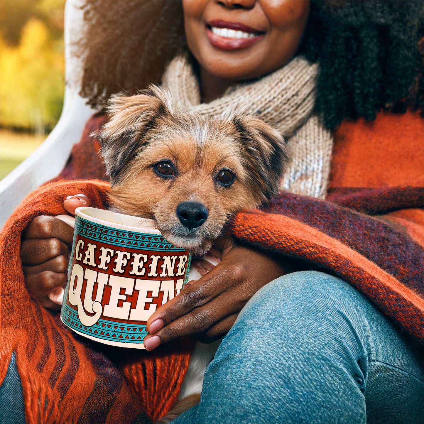 Caffeine Queen – Porcelain Mug