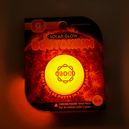 Gootonium: Glowing Orange Solar Putty