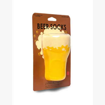 Beer Glass - 3D Packaged Crew Socks