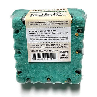 Pumpkin Dog Treat Fruit Crate Box - Bubba Rose Biscuit Co.