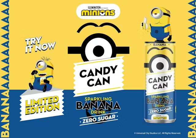 Banana- Candy Can