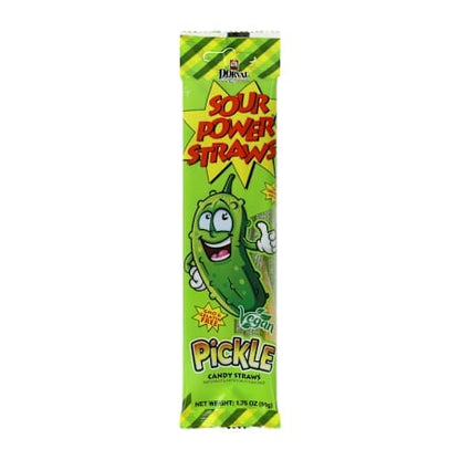 Pickle Sour Power Straws