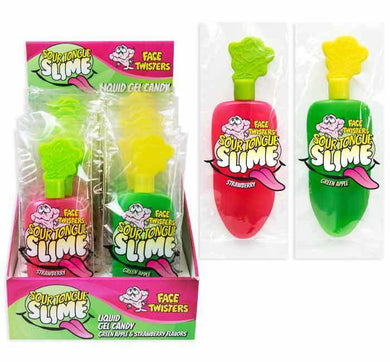Face Twister - Sour Tongue Slime - Liquid Gel Candy