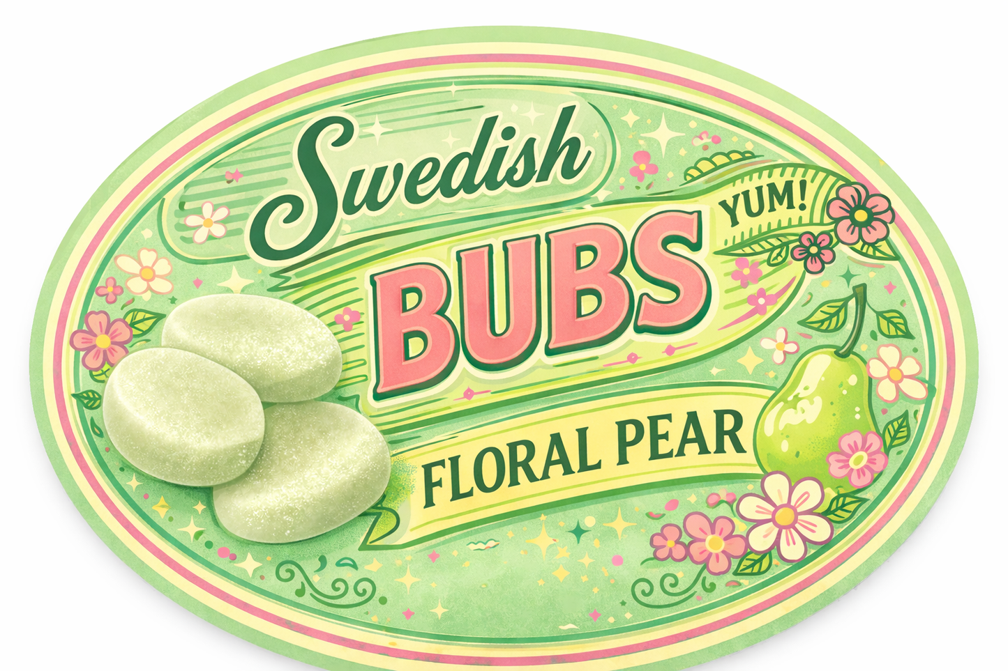 BUBS Floral Pears