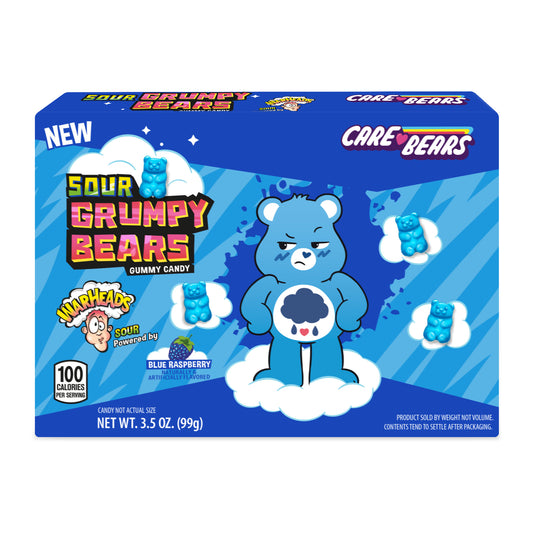 Sour Grumpy Bears - Warheads - Theater Box