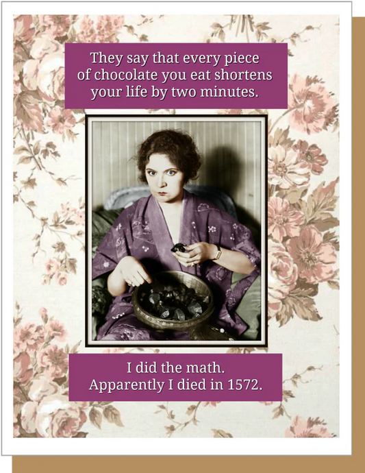 I Did The Math - Friendship Greeting Card
