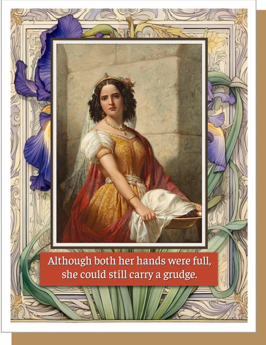 Carry a Grudge - Friendship Greeting Card