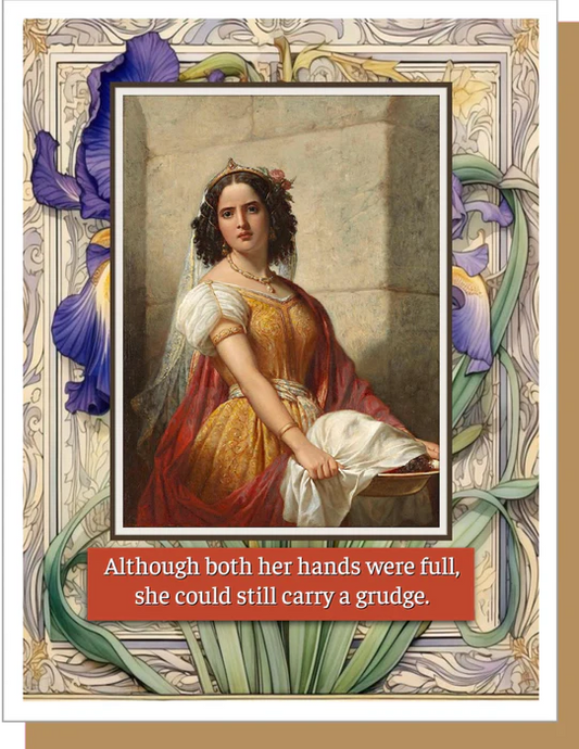 Carry a Grudge - Friendship Greeting Card