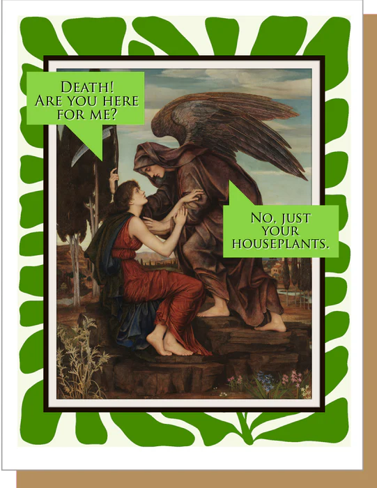 Houseplants - Friendship Greeting Card