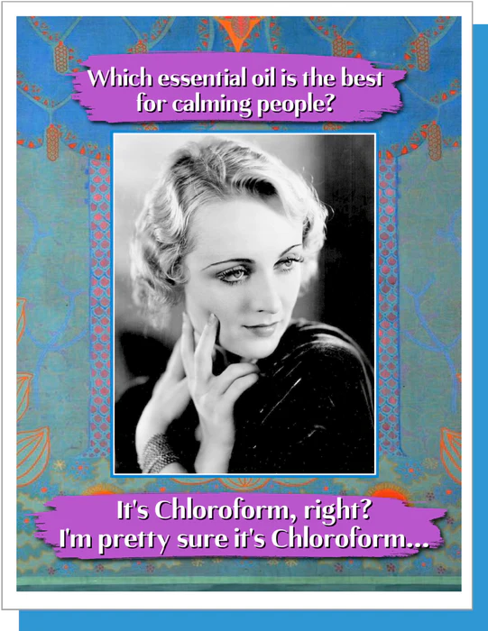 Chloroform - Friendship Greeting Card