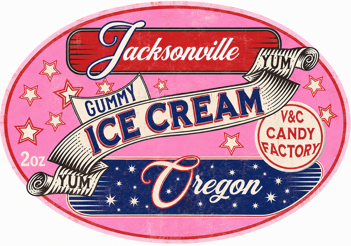 Ice Cream Gummy - V&C Candy Factory