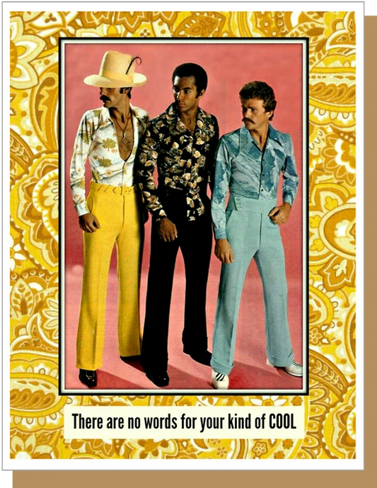 There Are No Words For Your Kind of Cool - Friendship Greeting Card
