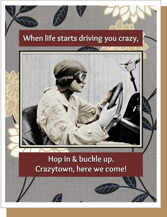 Crazytown - Greeting Card