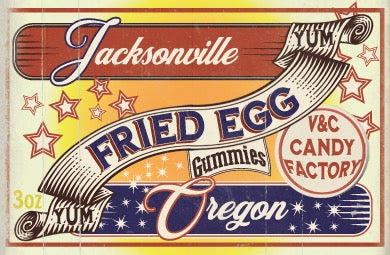 Gummy Fried Eggs - V&C Candy Factory