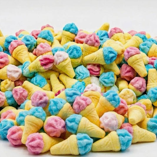 Marshmallow Ice Cream Cones