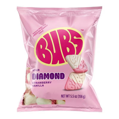 Bubs - Sour Diamond - Strawberry Vanilla