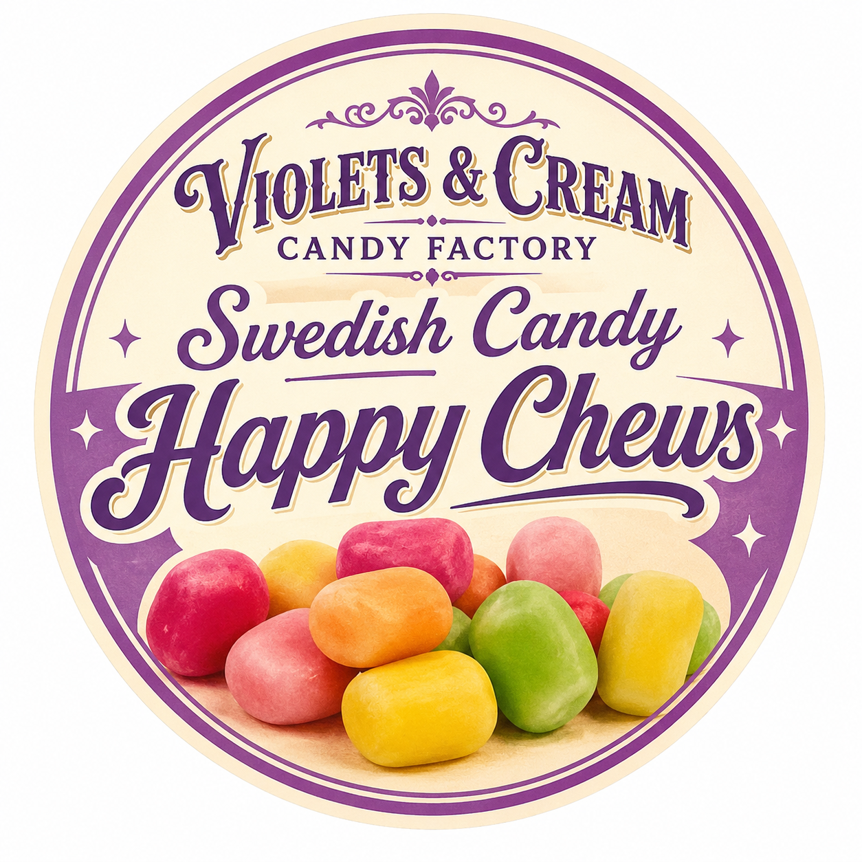Swedish Happy Fruit Chews