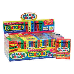 Magic Colors Bubblegum Crayons