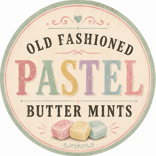 Old Fashioned Pastel Butter Mints