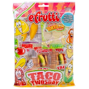 Taco Twosday Gummy Bag efrutti