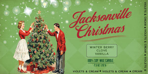 Jacksonville Christmas - Candle - Bricky Violet 1872