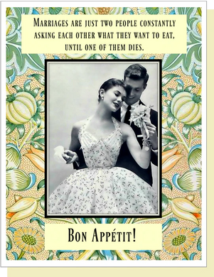 Bon Appetit! - Love Greeting Card