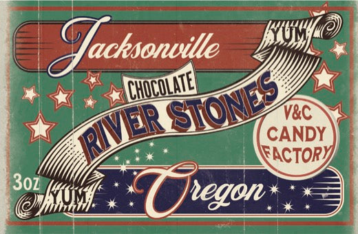 Chocolate River Stones - V&C Candy Factory