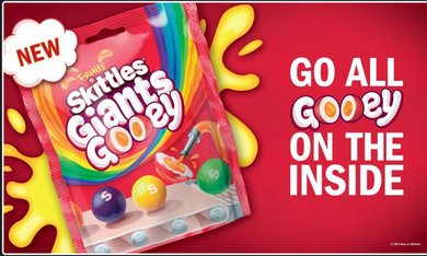 UK -  Skittles - Gooey Giants