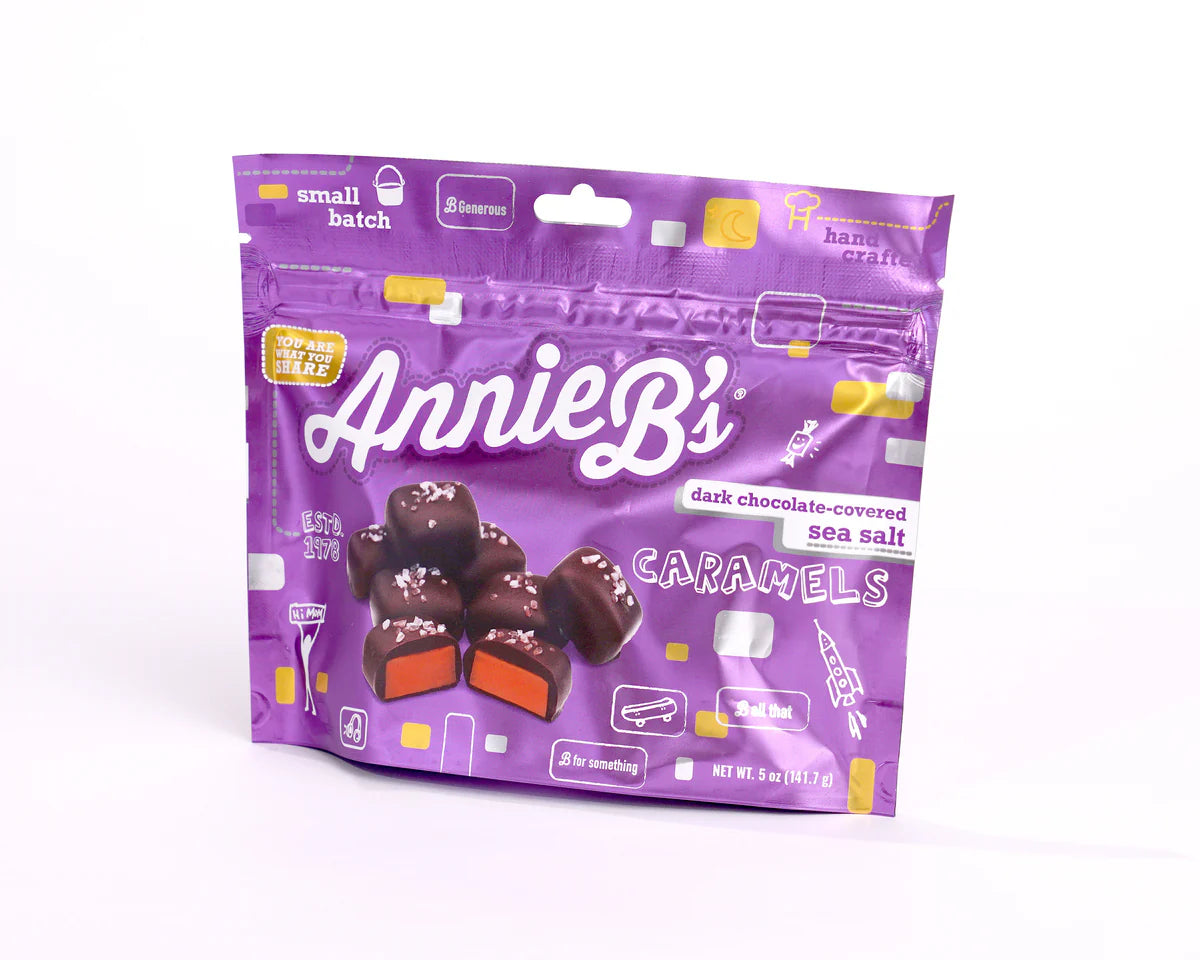 Dark Chocolate Sea Salt Caramels - Annie B's