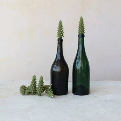 Tree - Bottle Taper Pillar Candle