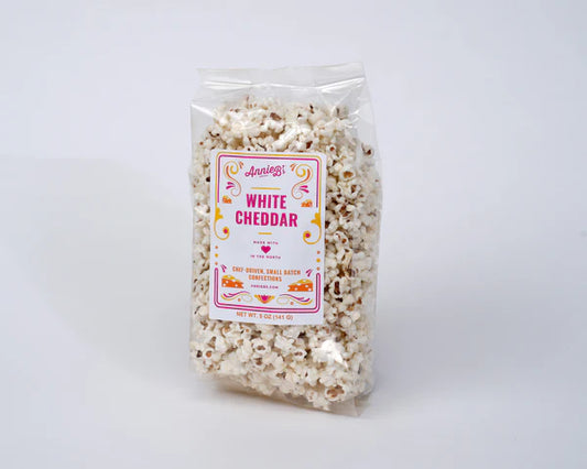 White Cheddar Popcorn - Annie B's - Large Bag