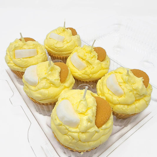 Banana Pudding - Cupcake Candle