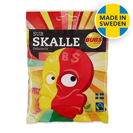 BUBS Godis Skalle - Sour Foam Skulls
