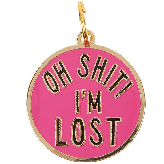 I'm Lost - Collar Charm