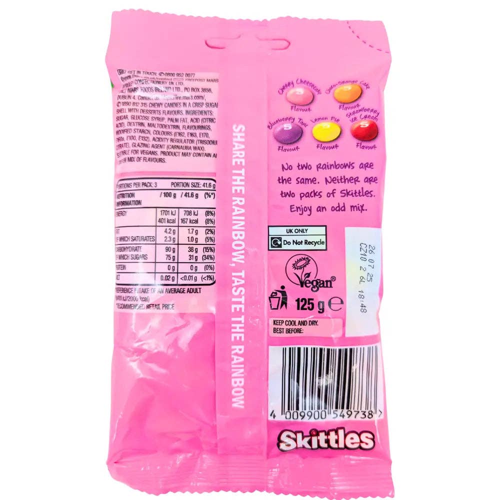 Skittles Desserts - UK