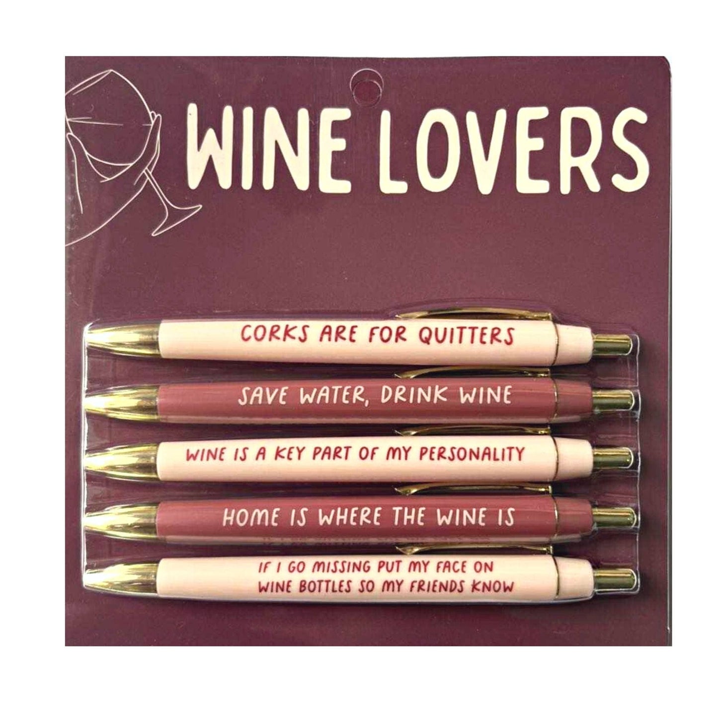 Wine Lovers - Pen Set