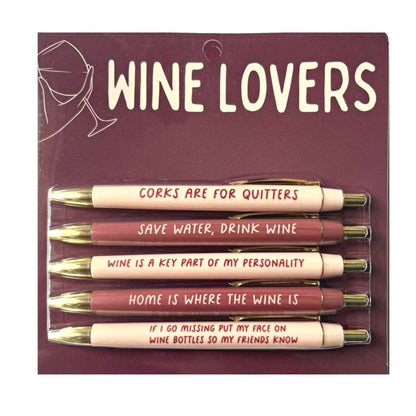 Wine Lovers - Pen Set