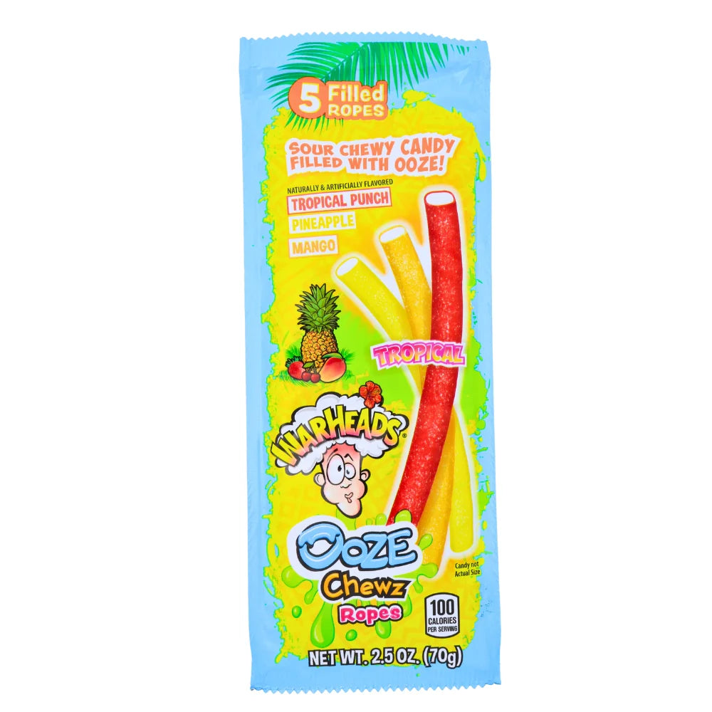 Ooze Chewz Ropes - Warheads