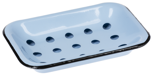 Farmhouse Blue - Enameled Soap Dish