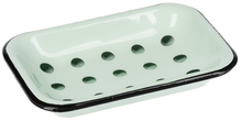 Mint Green - Enameled Soap Dish
