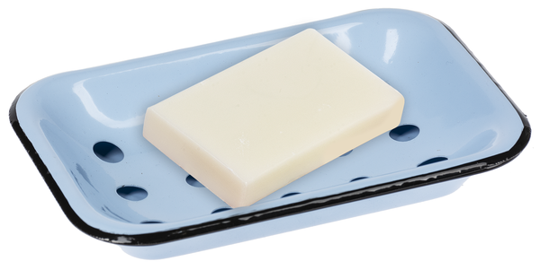 Farmhouse Blue - Enameled Soap Dish