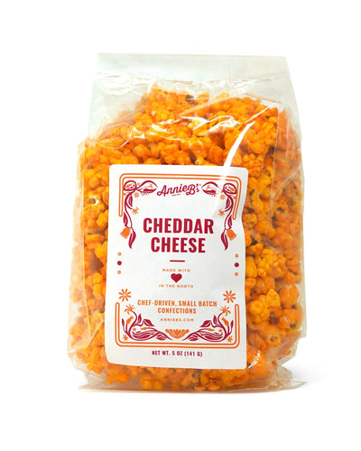 Sharp Cheddar Popcorn - Annie B's - Large Bag