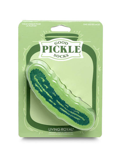 Big Dill Pickle - 3D Packaged Crew Socks