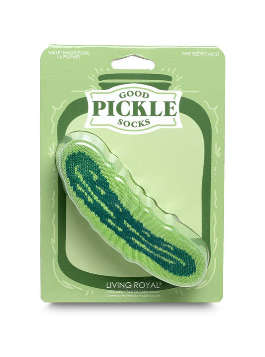 Big Dill Pickle - 3D Packaged Crew Socks
