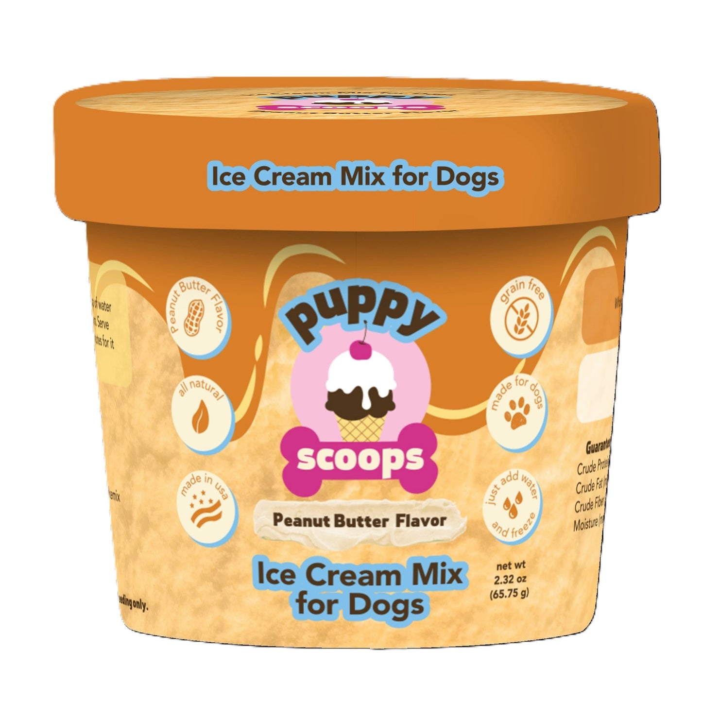 Puppy Scoops Ice Cream Mix - Sample Pack - All 4 Flavors