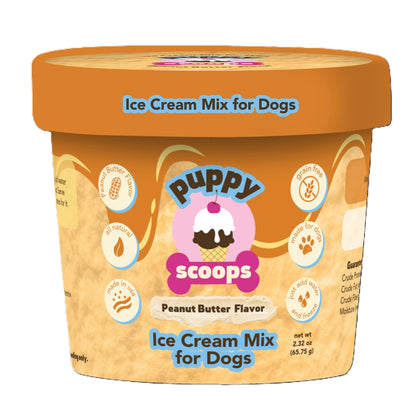 Puppy Scoops Ice Cream Mix - Sample Pack - All 4 Flavors