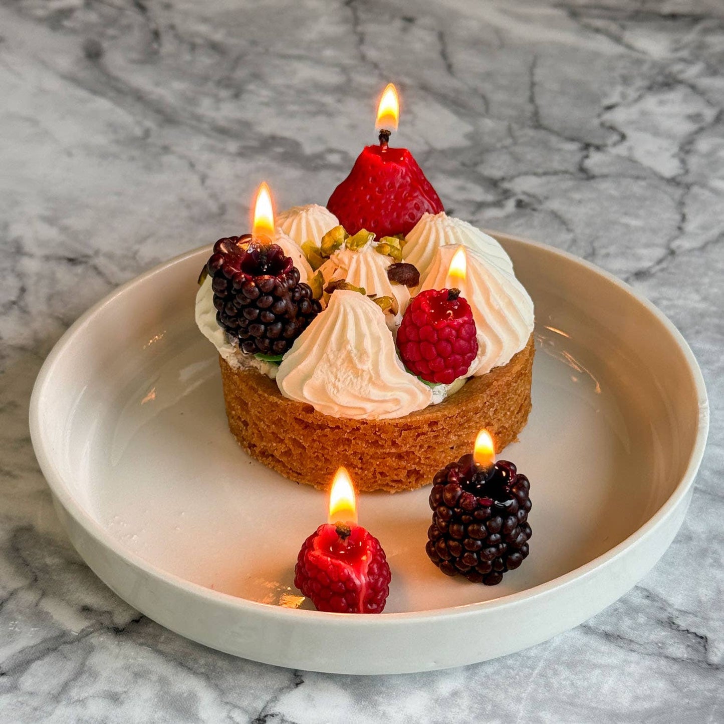 Candleberries – Berry-Shaped Birthday Candles (Set of 14)