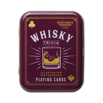 Whisky Trivia Waterproof Playing Cards - No. 664