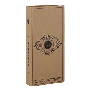 Ice Cream Scoop Book Box - Gift Set